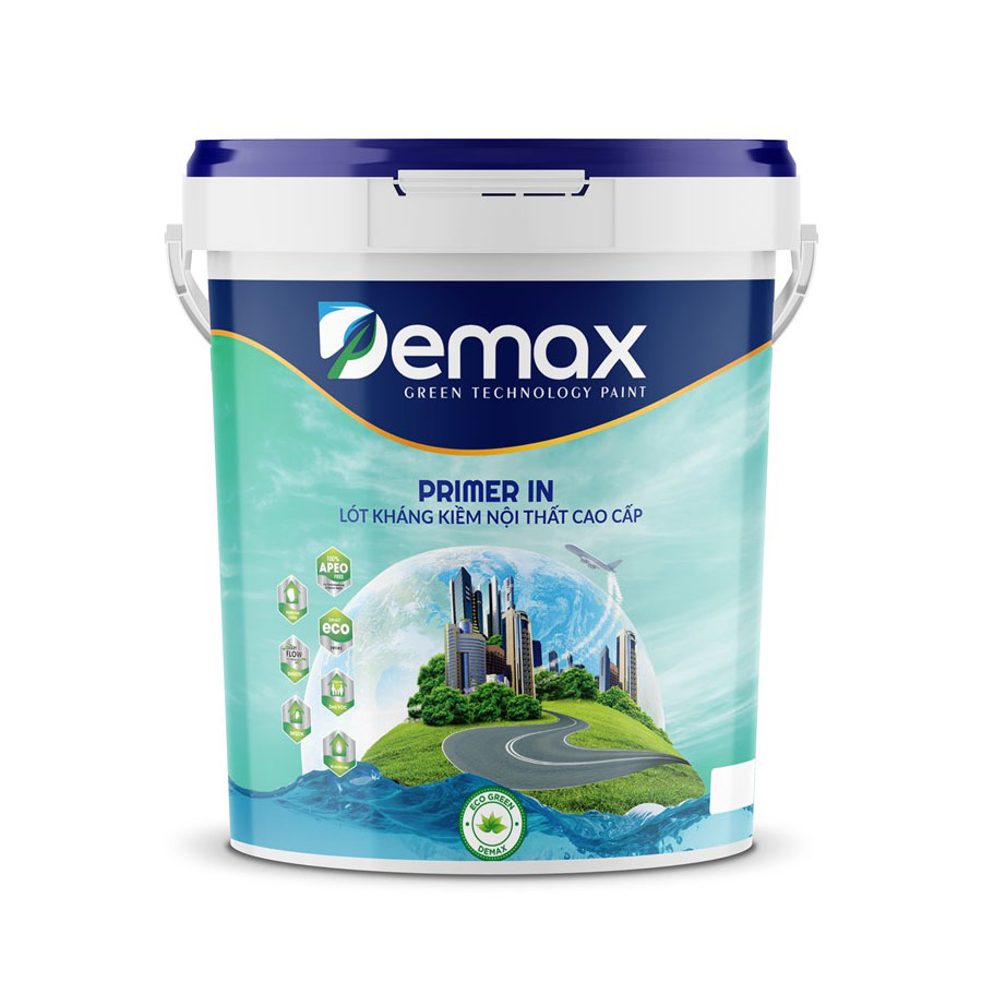 Sơn lót Demax kháng kiềm nội thất cao cấp